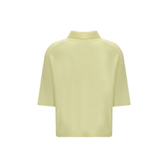 Bicolor Cashmere Polo Shirt