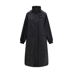 Black Nylon Coat