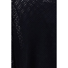 Blue Fleece Wool Sweatshirt