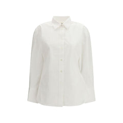 قميص قطني أبيض