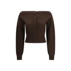 Brown Cashmere Cardigan