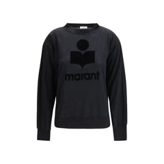 Black Linen Sweatshirt