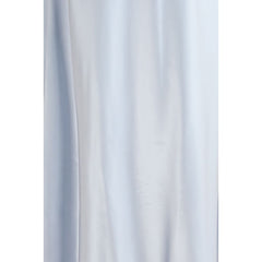 Blue Viscose Long Skirt
