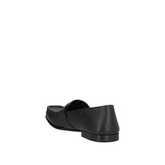 Black Calfskin Slip-On Loafers