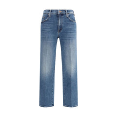 Blue Cotton Relaxed Fit Jeans