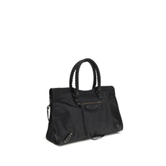 Black Polyamide Handbag
