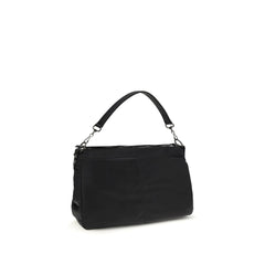 Black Polyamide Shoulder Bag