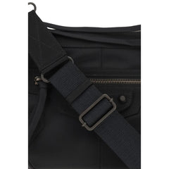 Black Polyamide Shoulder Bag