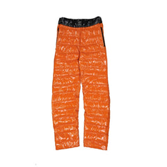 Orange Polyamide Athletic Pants