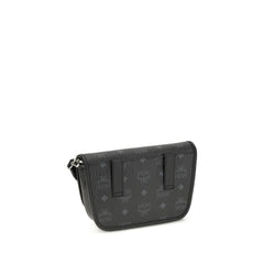 Black Fabric Shoulder Bag