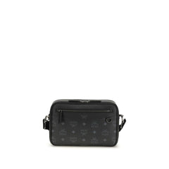 Black Polyethylene Shoulder Bag