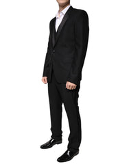 Black Virgin Wool Tuxedo