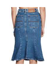 Blue Denim Skirt