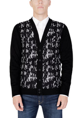 Black Wool Cardigan