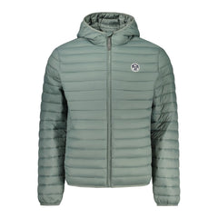 Verde Poliestere Men Jacket