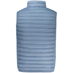 Blu Poliestere Men Jacket