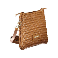 Marrone Poliuretano Womens Shoulder Bag