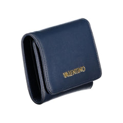 Blu Poliuretano Women Wallet