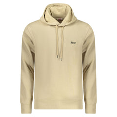 Beige Cotton Men's Sweatshirt