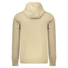 Beige Cotton Men's Sweatshirt