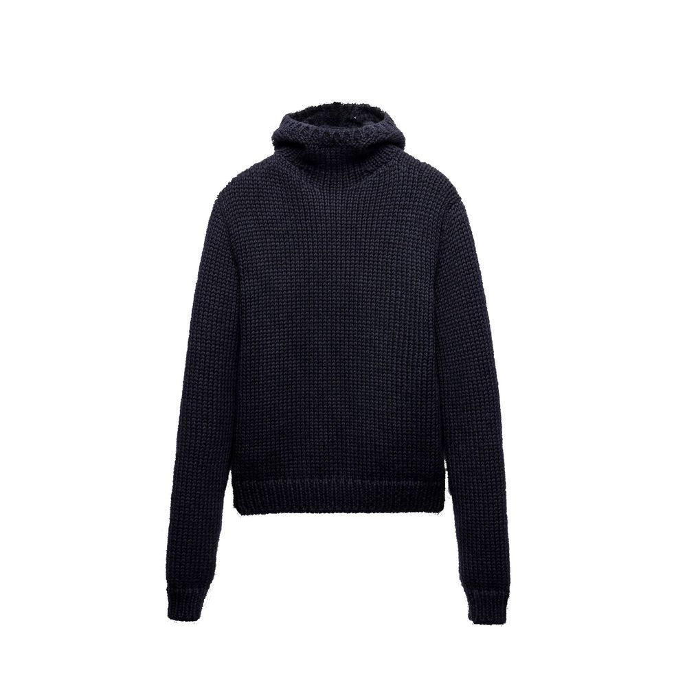 Blue Wool Sweatshirt
