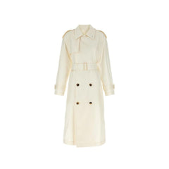 White Silk Coat