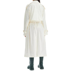 White Silk Coat