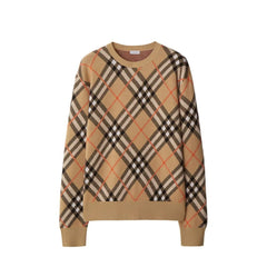 Brown Elastane Sweatshirt