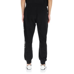 Black Cotton Athletic Pants