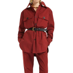 قميص قطني متعدد الألوان