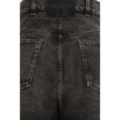 Black Cotton Jeans Denim