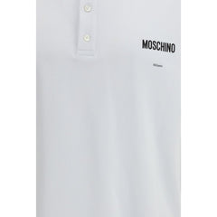 White Cotton Polo Shirt