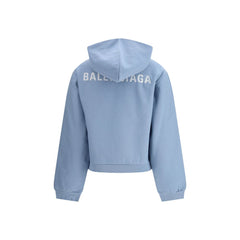 Blue Cotton Sweatshirt