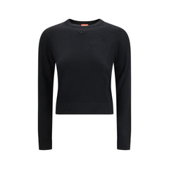 Black Wool Sweatshirt