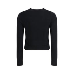 Black Wool Sweatshirt