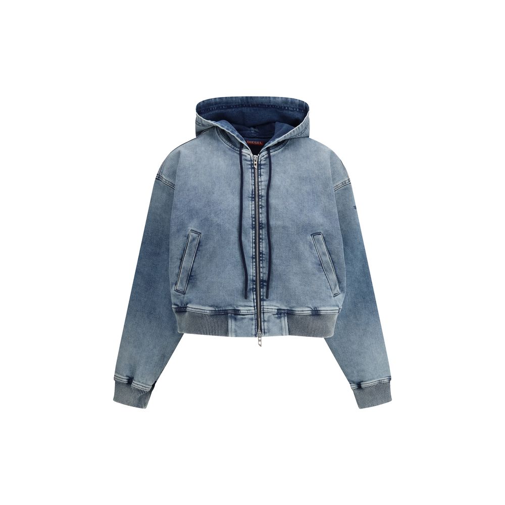 Blue Cotton Denim Jacket
