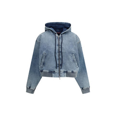 Blue Cotton Denim Jacket