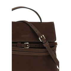 Brown Calf Leather Bos Taurus Handbag
