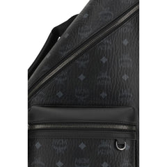Black Fabric Shoulder Bag