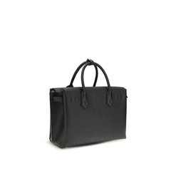 Black Calf Leather Bos Taurus Shoulder Bag