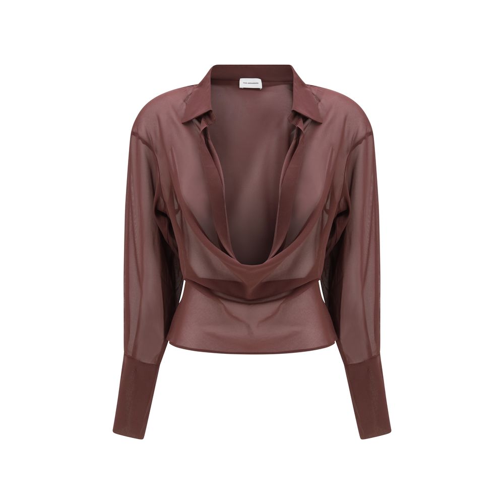 Multicolor Silk Blouse