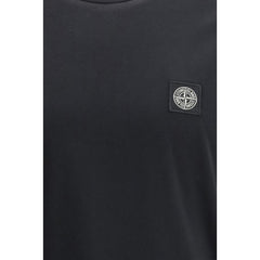 Black Cotton T-Shirt