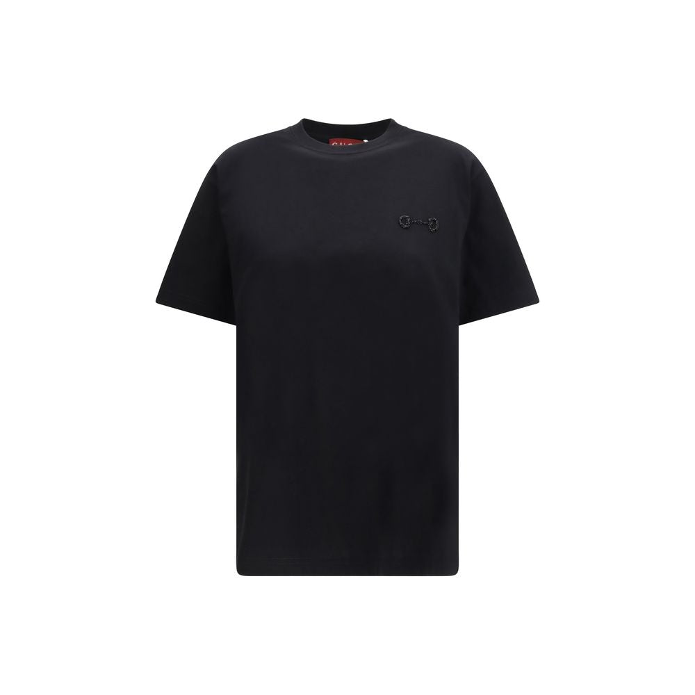 Black Cotton T-Shirt
