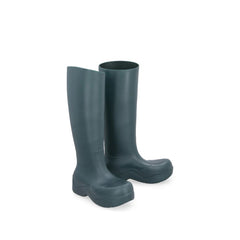 Bicolor Rubber Rain Boots