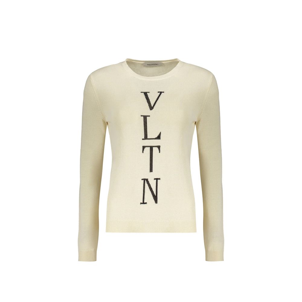 Beige Cotton Sweatshirt