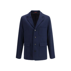 Blue Cotton Coat