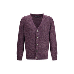 Multicolor Alpaca Vicugna Pacos Cardigan