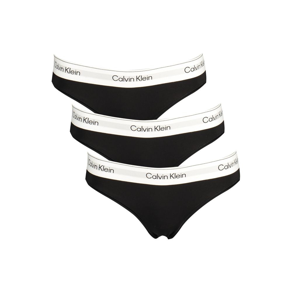 Black Cotton Women Underwear