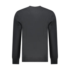 سويت شيرت قطن أسود للرجال