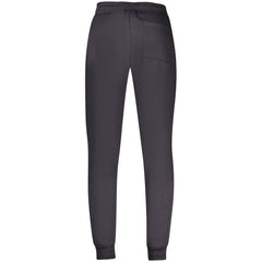 Blue Cotton Men's Track Pant